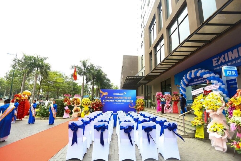 tổ chức sự kiện khánh thành